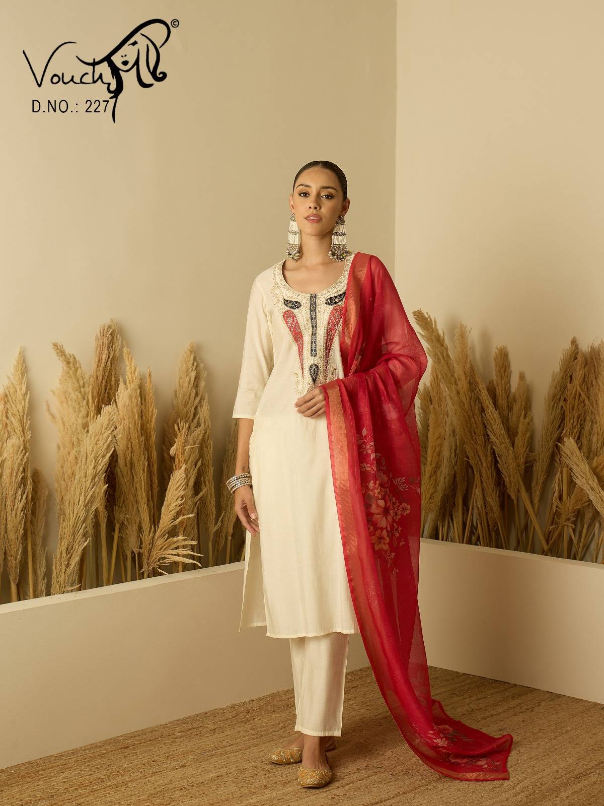 Roman silk BY VOUCH 213 to 254 series Stylish Fancy Colorful party weat dresses At Wholesale Price